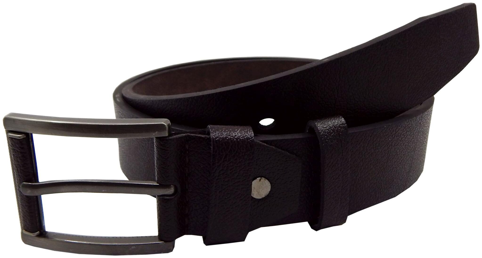 

ELS Men s Artificial Leather Casual Formal Belt (EL40-Brown-S-38 )