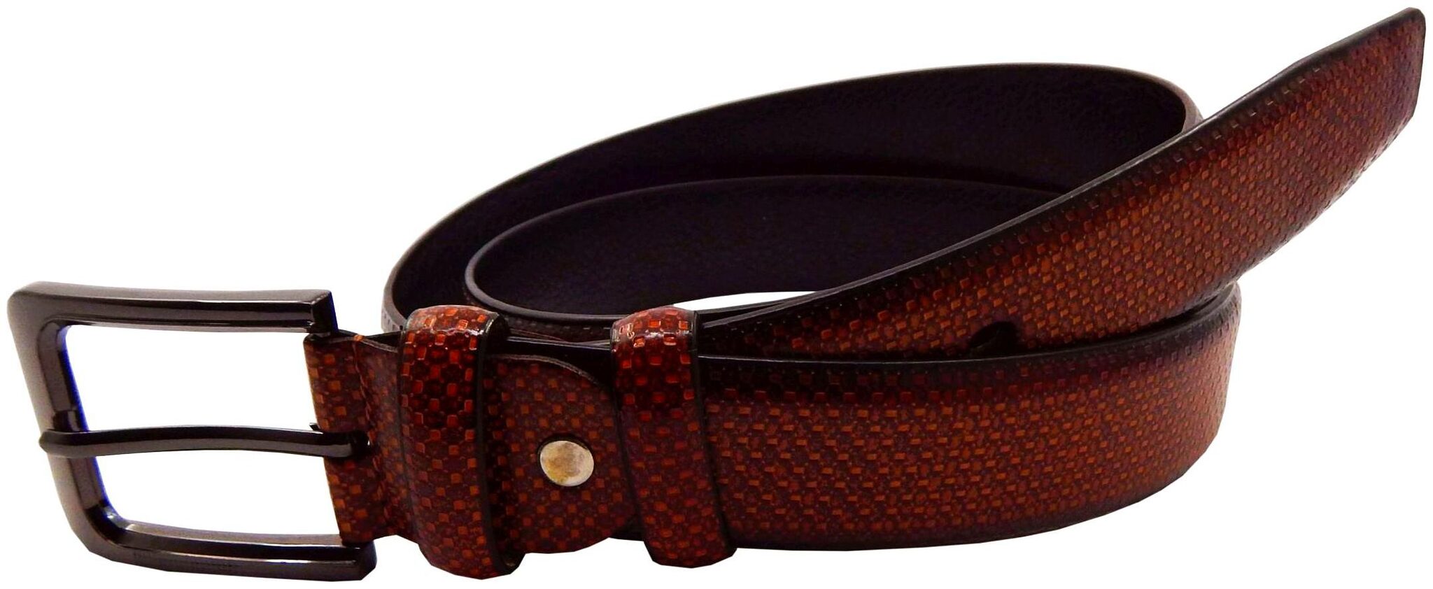 

ELS Men s Artificial Leather Belt Tan (MWB-HDEF233-25-TN-S38)