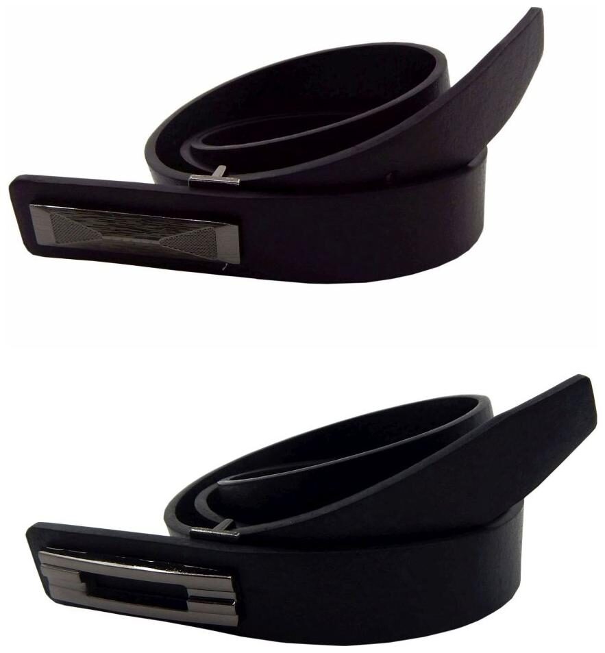 

ELS Men s Waist Belt Leather Belt (55BR07-58BLS36)