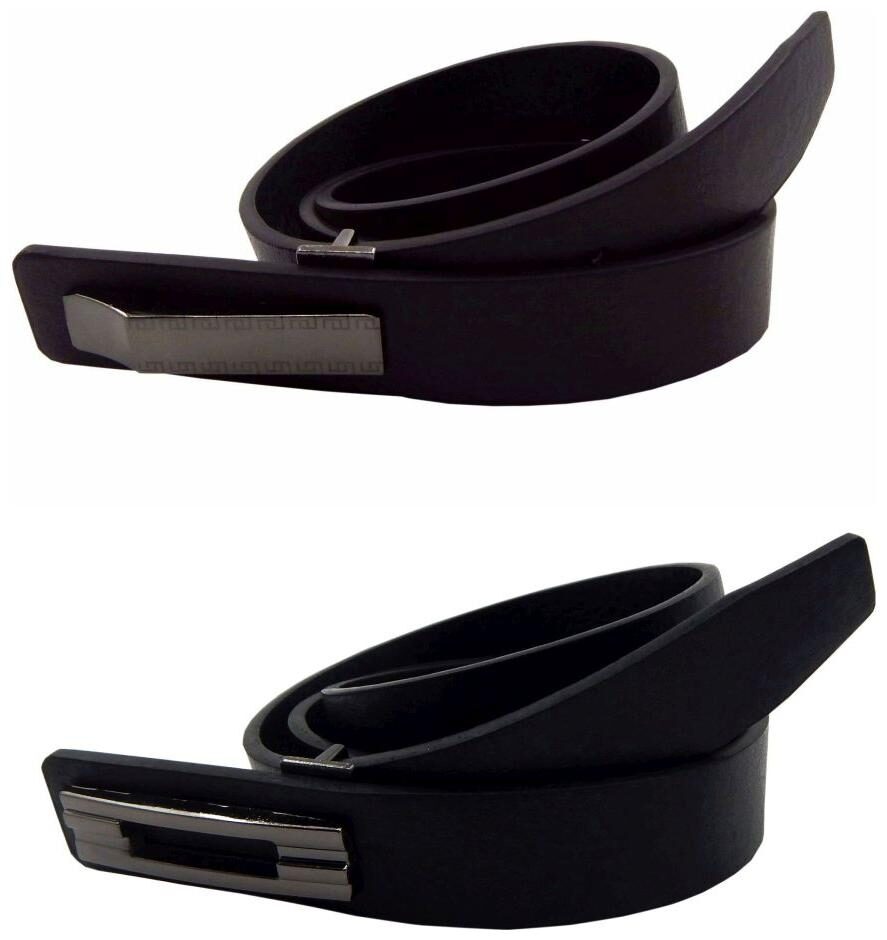 

ELS Men s Waist Belt Leather Belt (51BR07-58BLS36)