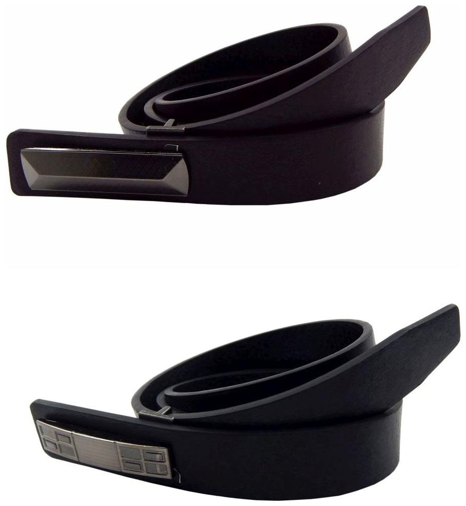 

ELS Men s Waist Belt Leather Belt (52BR56BLS38)
