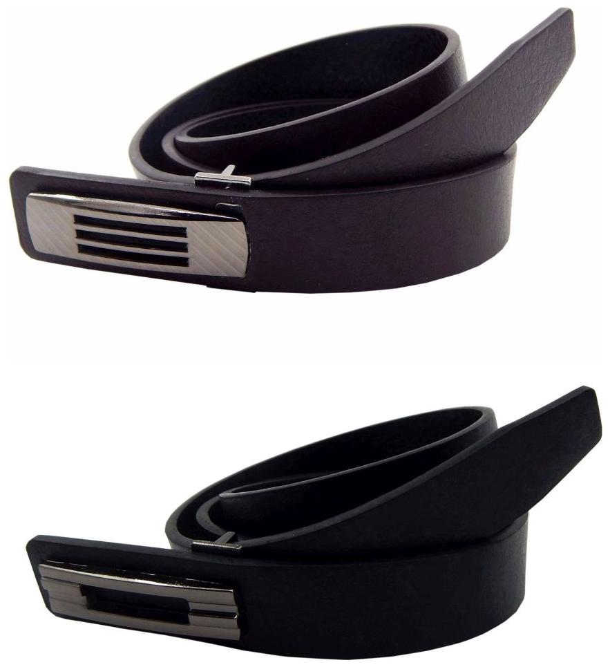 

ELS Men s Waist Belt Leather Belt (53BR07-58BLS38)