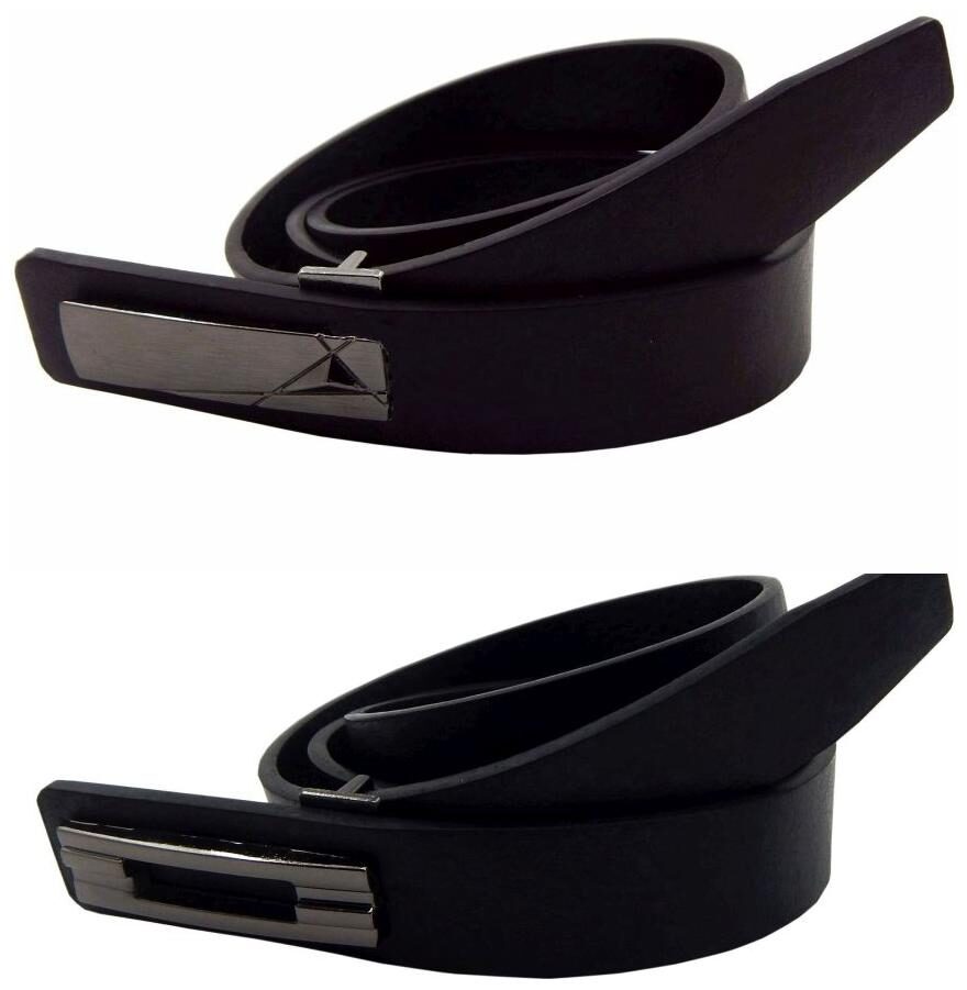 

ELS Men s Waist Belt Leather Belt (54BR07-58BLS36)