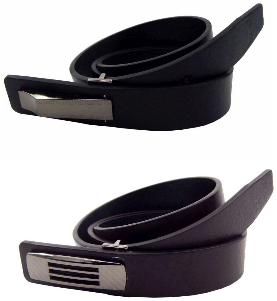 

ELS Men s Waist Belt Leather Belt (51BL53BRS34)