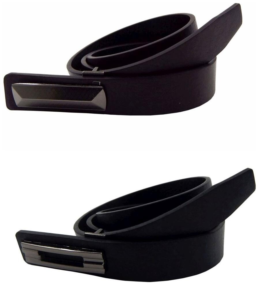 

ELS Men s Waist Belt Leather Belt (52BR07-58BLS34)