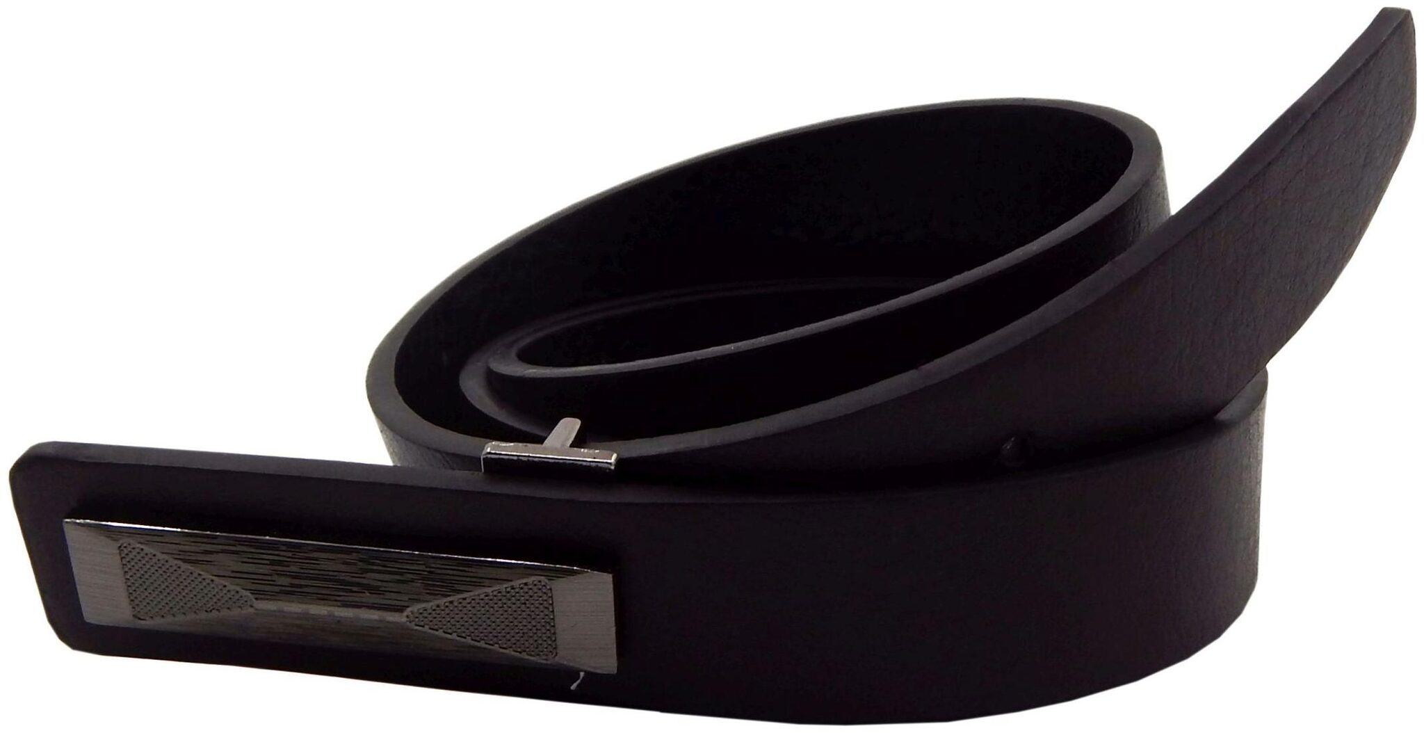 

ELS Men s Waist Belt Artificial Leather Formal Casual Belt Brown (55-BR)