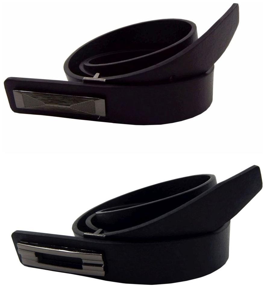 

ELS Men s Waist Belt Leather Belt (55BR07-58BLS34)