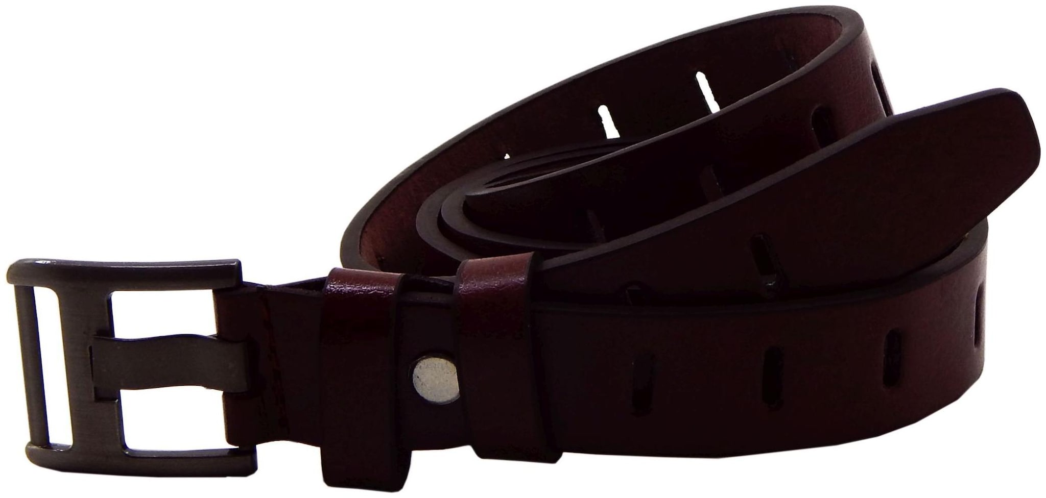 

Els Men Women Formal Casual Belts Maroon (Mwb-354-Mr-S34)