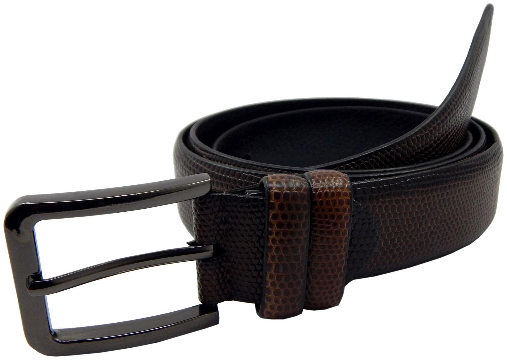 

Els Mens Faux Leather Casual Formal Belt Brown (HD466-11-BR)