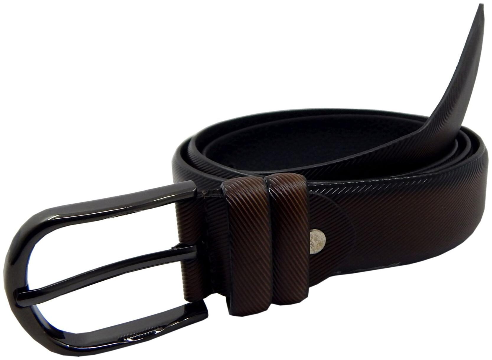

Els Mens Faux Leather Casual Formal Belt Brown (HD466-24-BR)