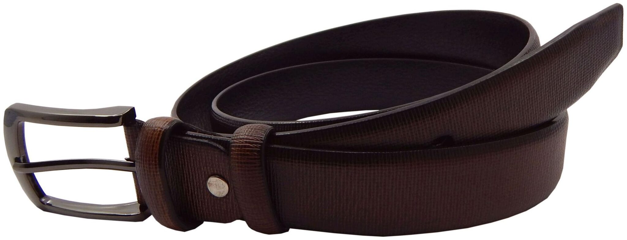 

Els Mens Synthetic Leather Formal Belt Brown (HD466-04-BR)