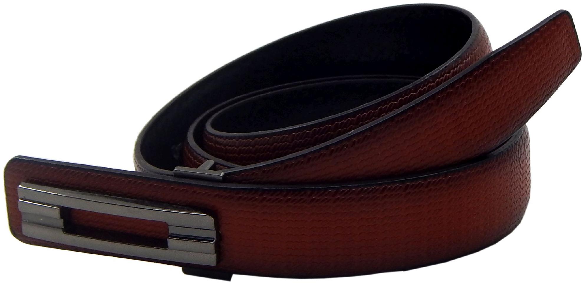 

Els Tan Faux Leather Belt For Men