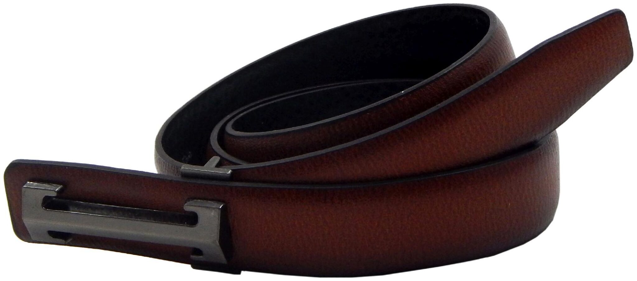 

Els Tan Faux Leather Belt For Men