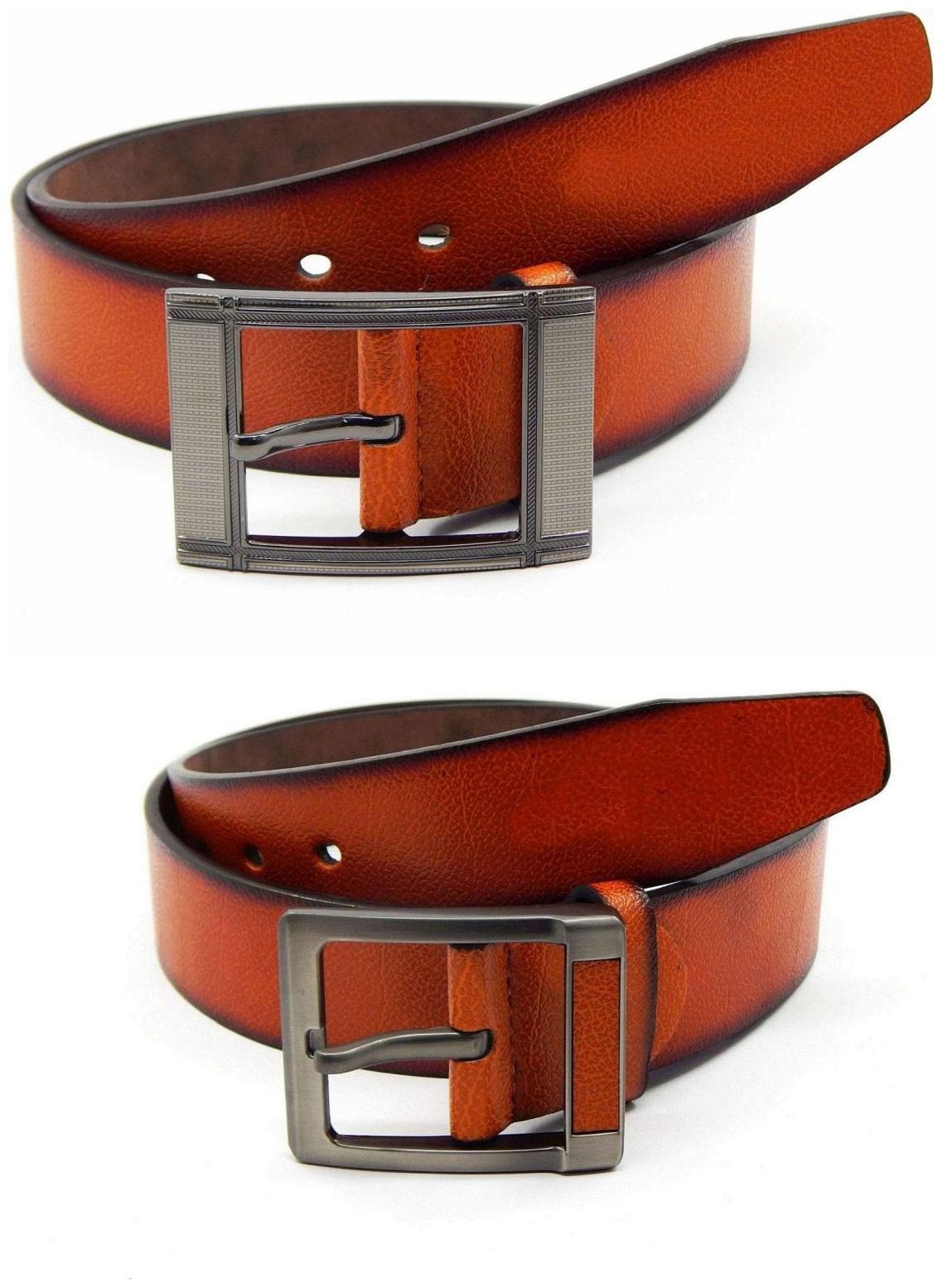 

Els Tan Synthetic Leather Belts For Men