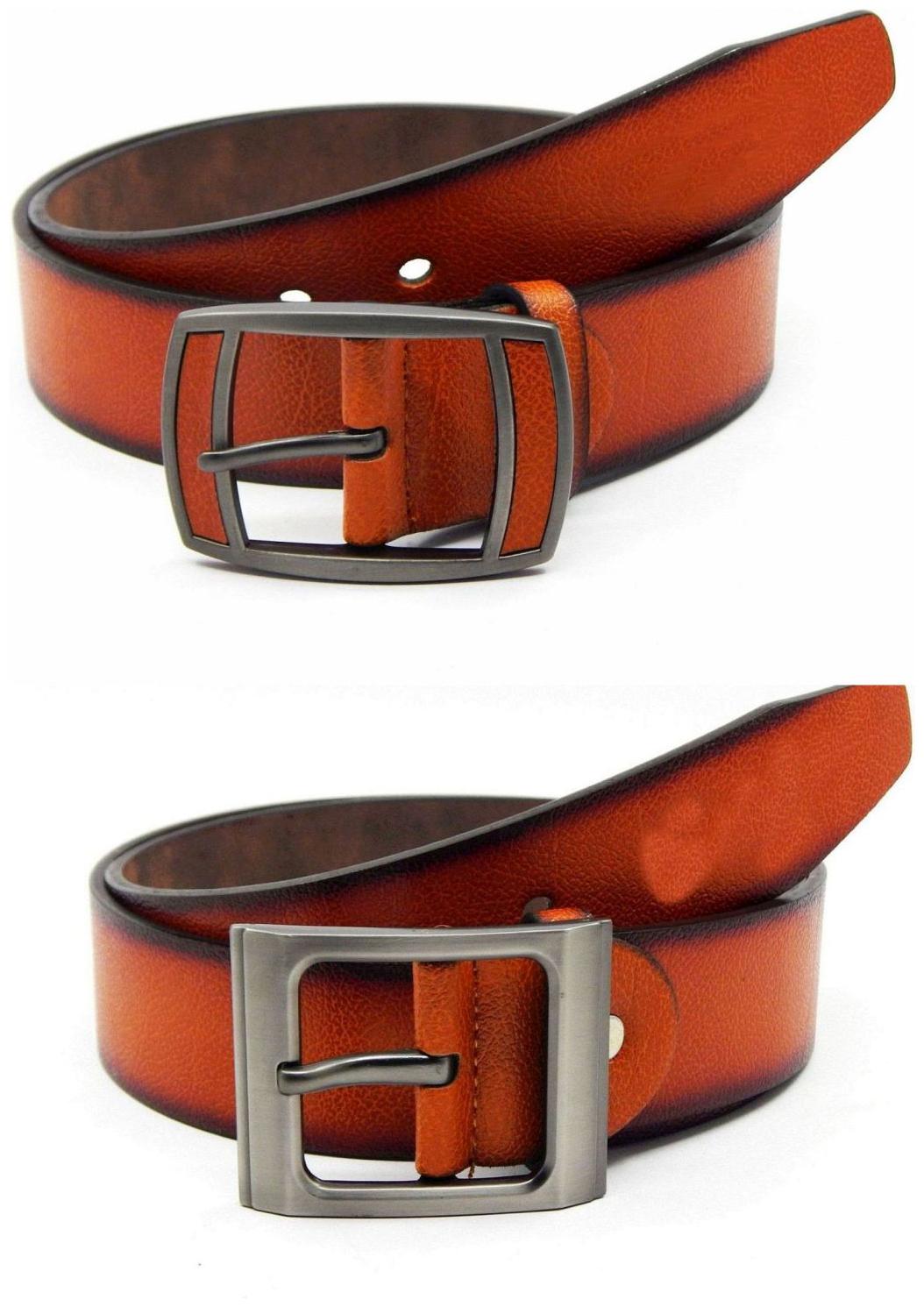 

Els Tan Synthetic Leather Belts For Men