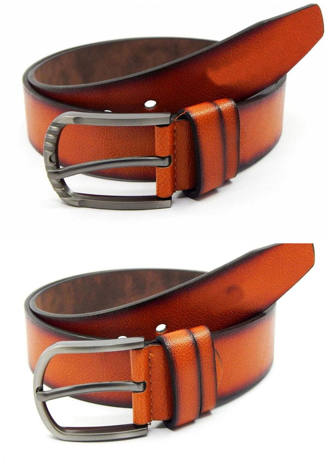 

Els Tan Synthetic Leather Belts For Men