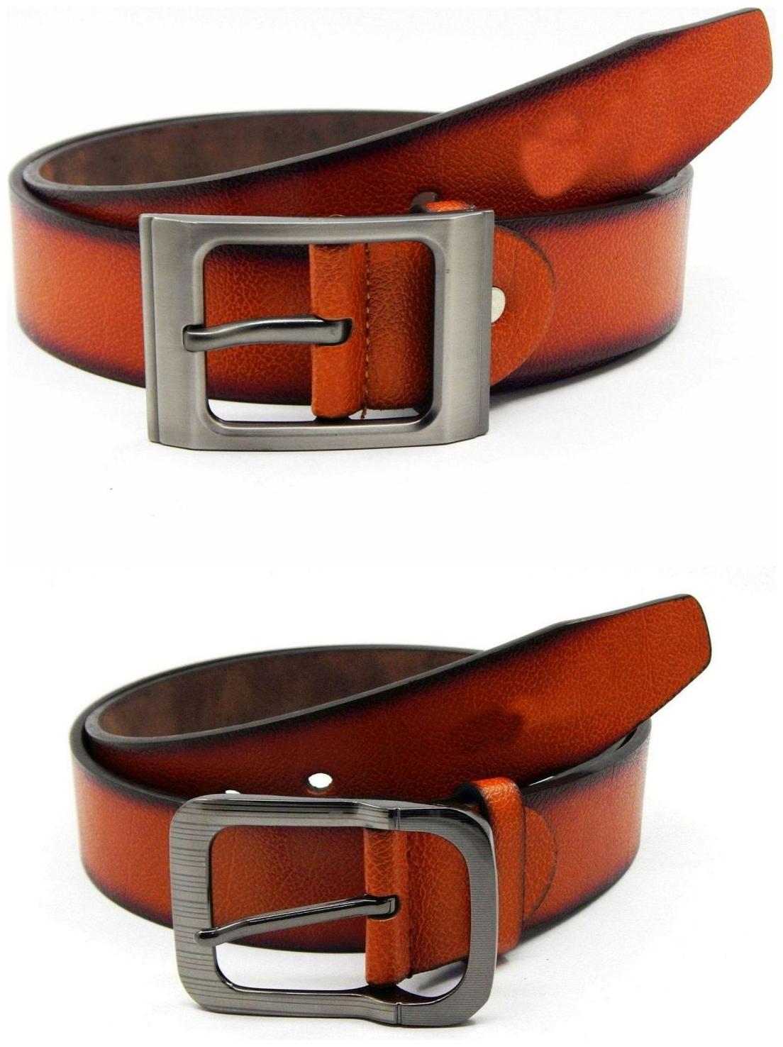 

Els Tan Synthetic Leather Belt For Men