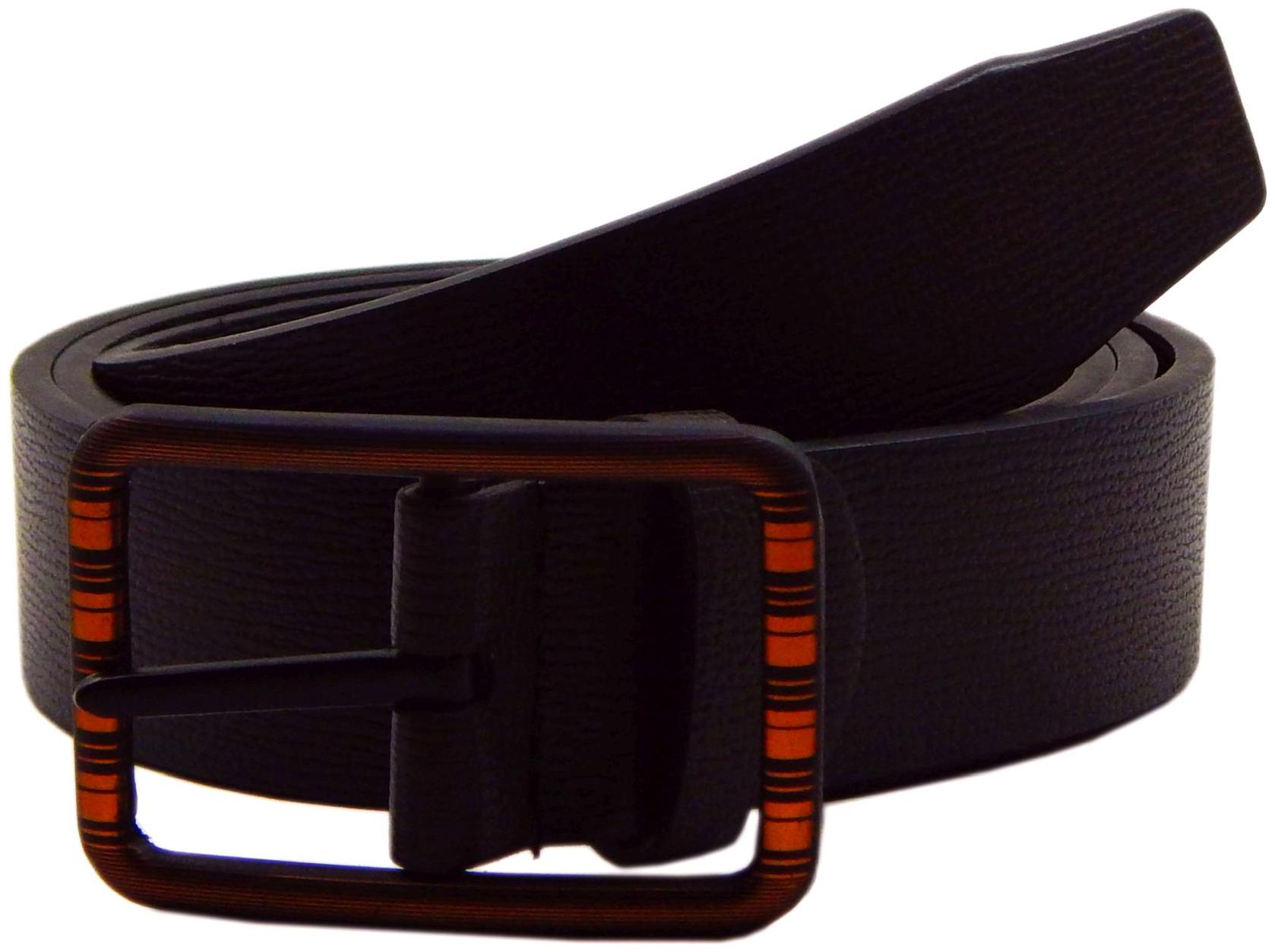 

Els Men Brown Black Reversible Synthetic leather Belt (Size 40 Pack of 1 )