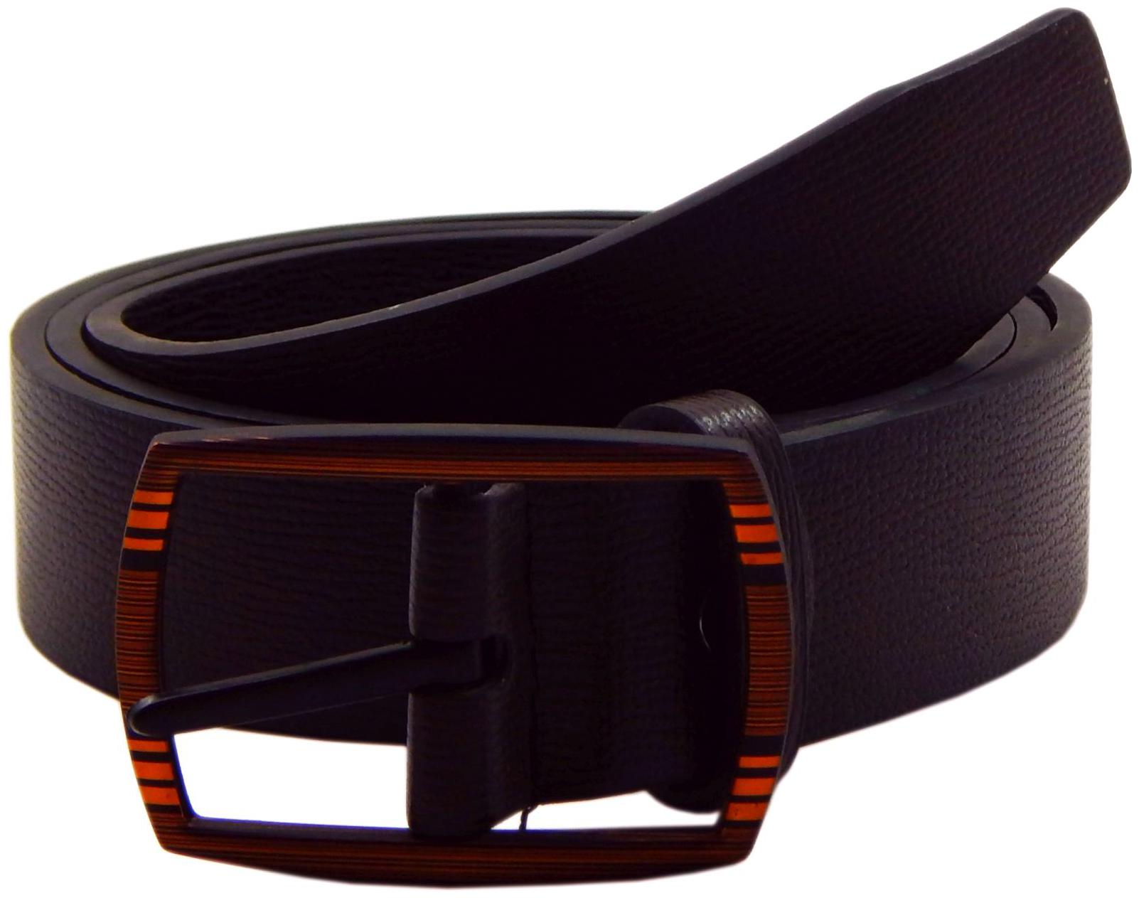 

Els Men Brown Black Reversible Synthetic leather Belt (Size 38 Pack of 1 )