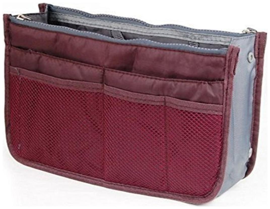 

Ergode Polyester Multi Pocket Organizer-Maroon