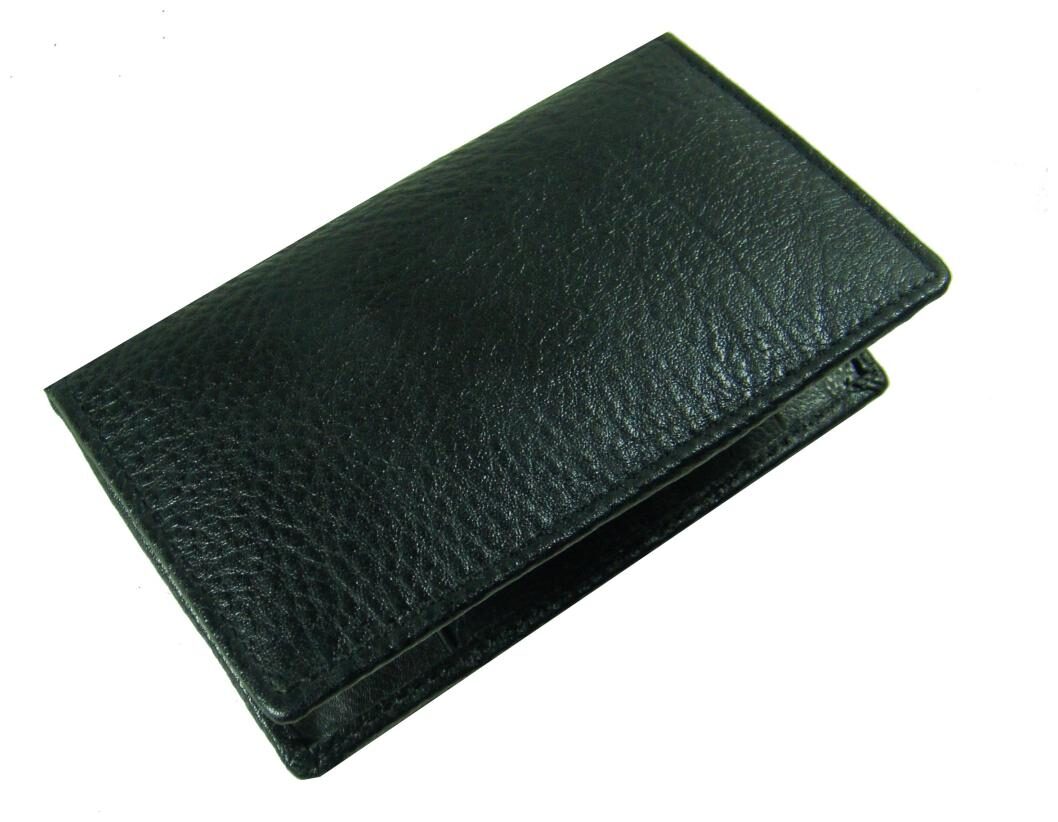 

Essart Men Synthetic leather Card holder - Black