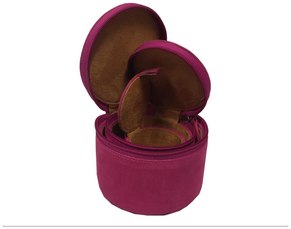 

Essart PU Leather 3 in one Jewellery organising box Vanity Box Makup Jewellery Box Multipurpose Jewellery Box - Pink