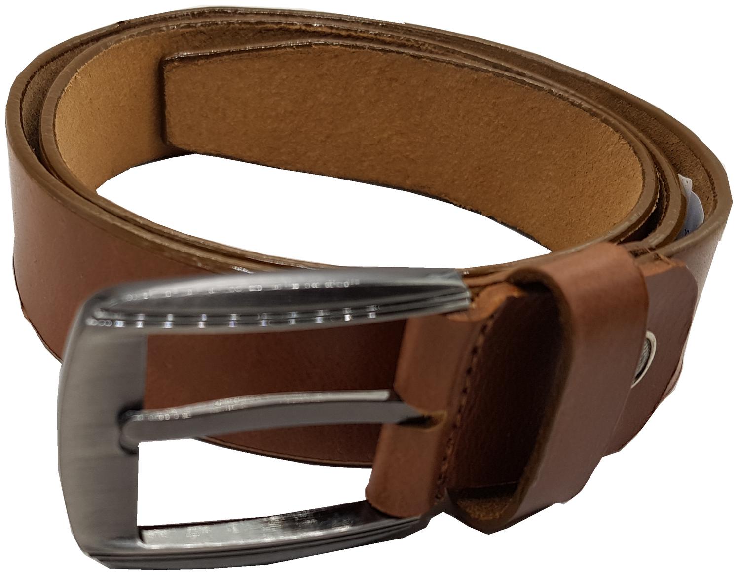 

Essart Sarvika Collection Men s Boy s Casual Formal Genuine Leather Belt Brown (Color- 2Tone Brown Length-30-40 inch)