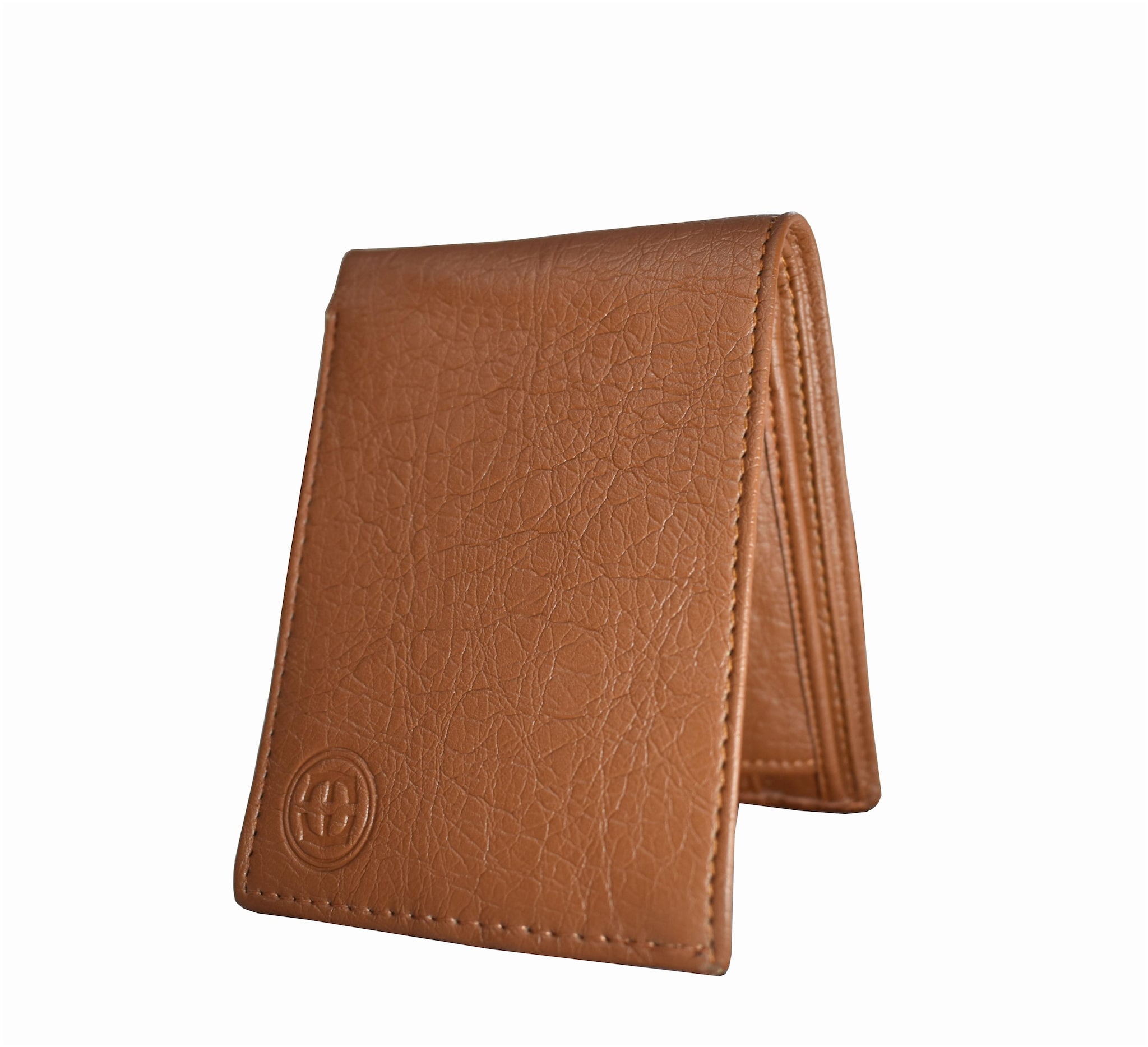 

Estilo Men Tan Leather Bi-Fold Wallet ( Pack of 1 )