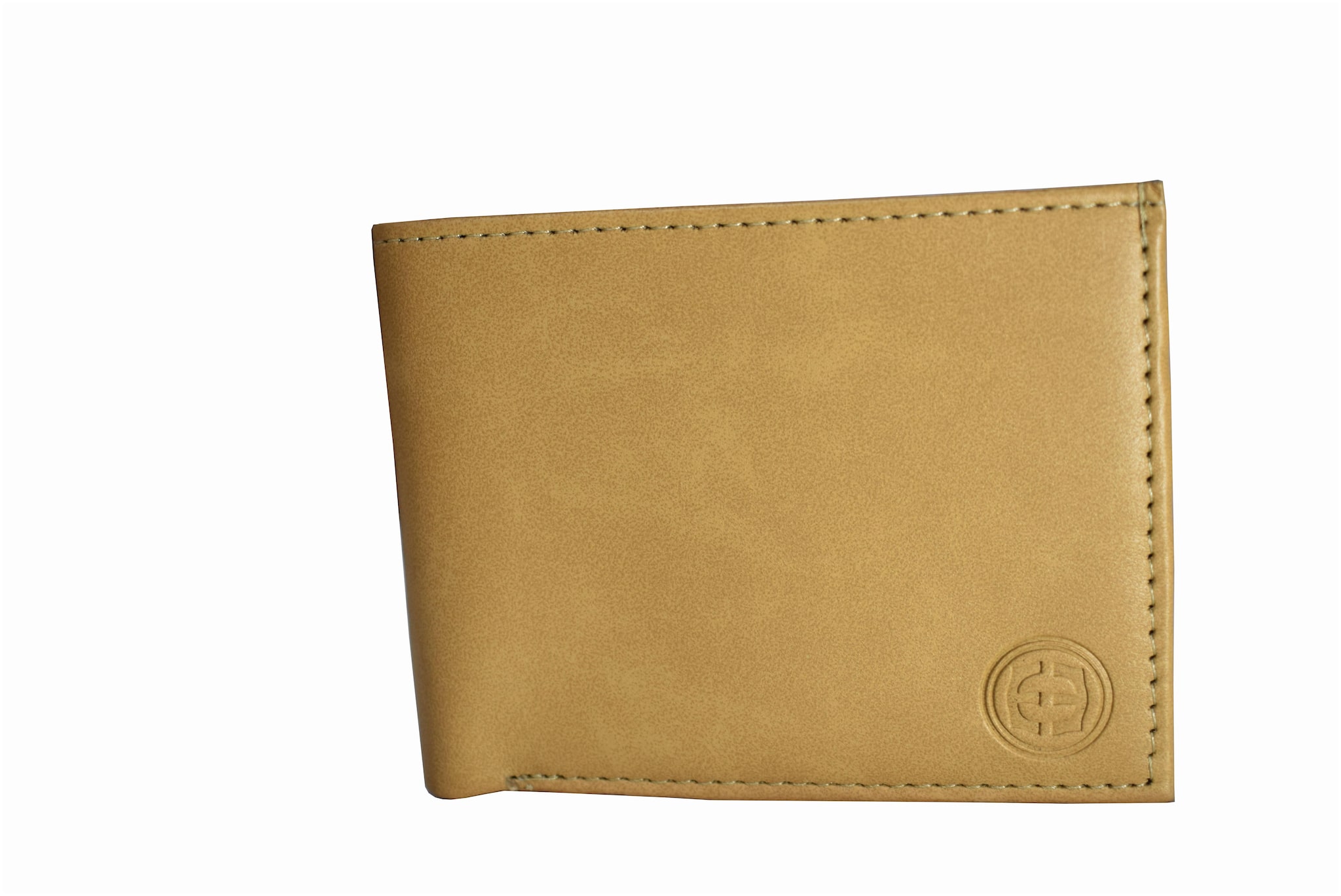 

Estilo Men Beige Leather Bi-Fold Wallet ( Pack of 1 )