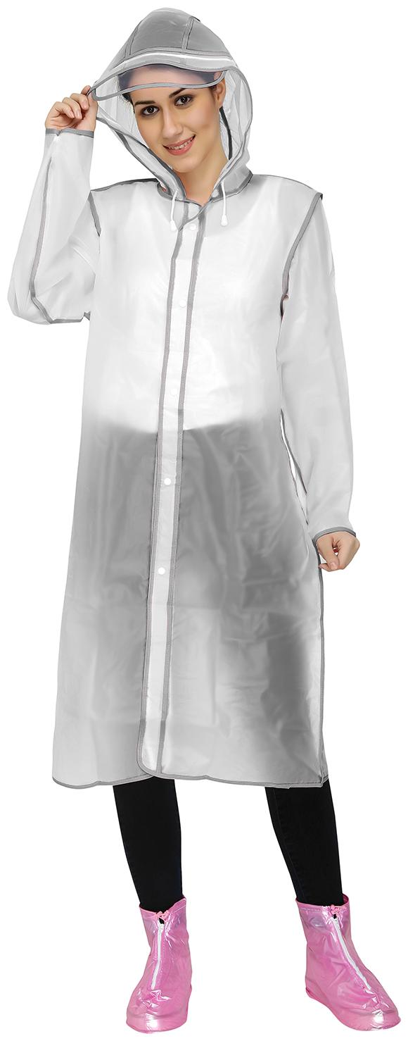 

Smart Free size Raincoats - Transparent