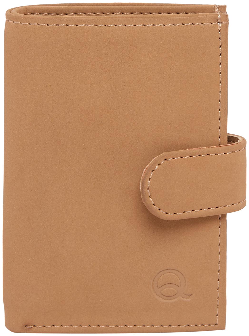 

EVOQ Men Leather Card holder - Brown Pack of 1