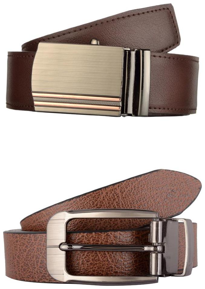 

Exotique Men s Brown Casual Belt Combo (EC0035BR)