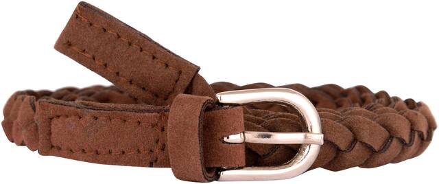 Exotique Women Brown Solid Belt