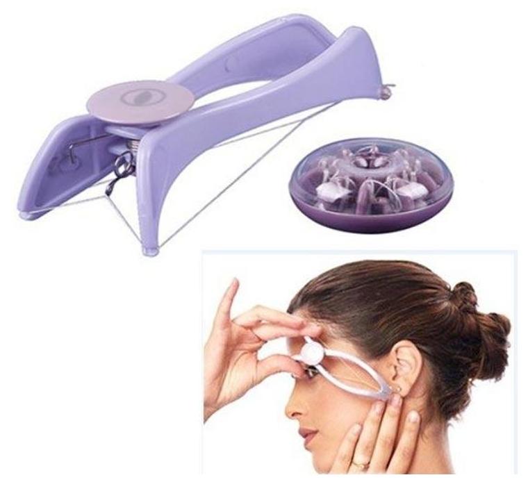 

Eyebrow Face and Body Hair Threading and Removal System Eyebrow Thread slique