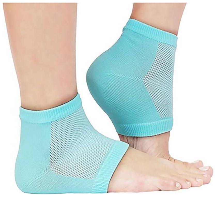 

Faaa Silicone Gel Heel Pad Socks for Pain Relief for Men and Women