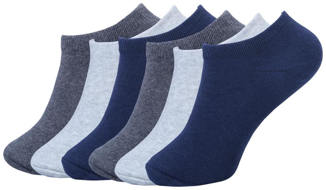 

FABDON Multi Cotton Ankle length socks ( Pack of 3 )