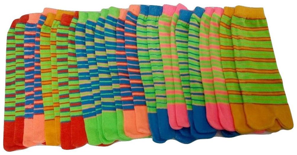 

FABLOOK women socks pack of 24 pairs multicolour