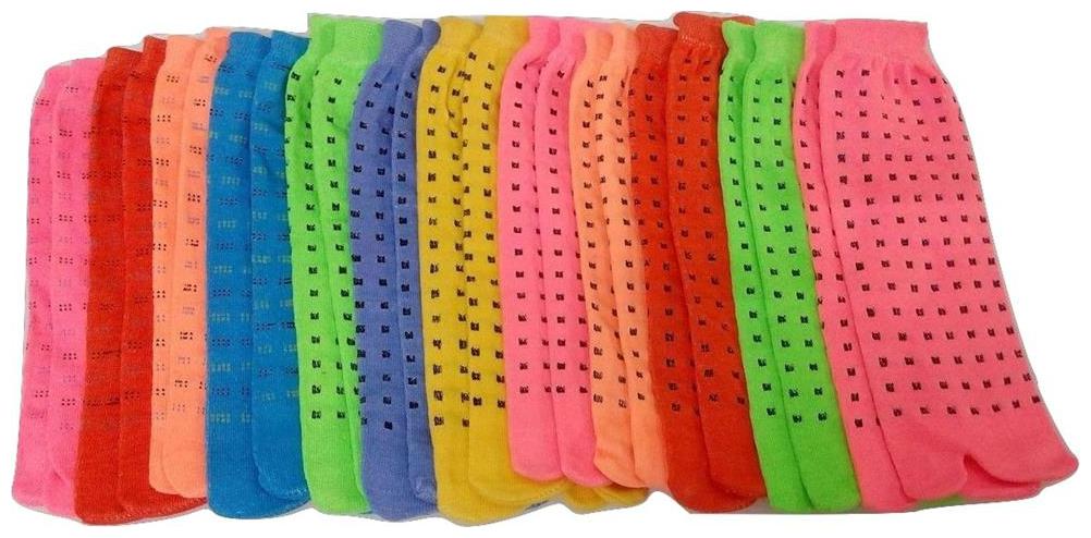 

FABLOOK women printed socks pack of 24 pairs multicolour