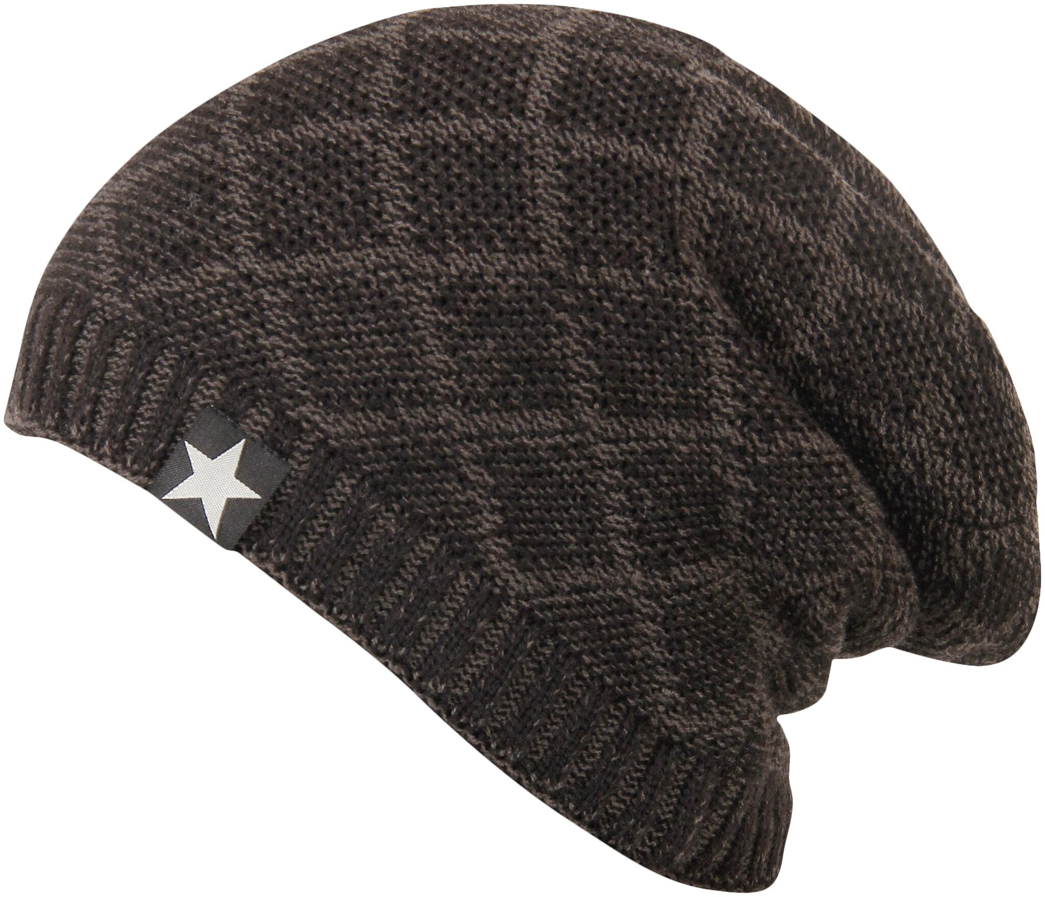 

FabSeasons Black Woolen Winter Beanie Cap with Faux Fur Lining on the inside