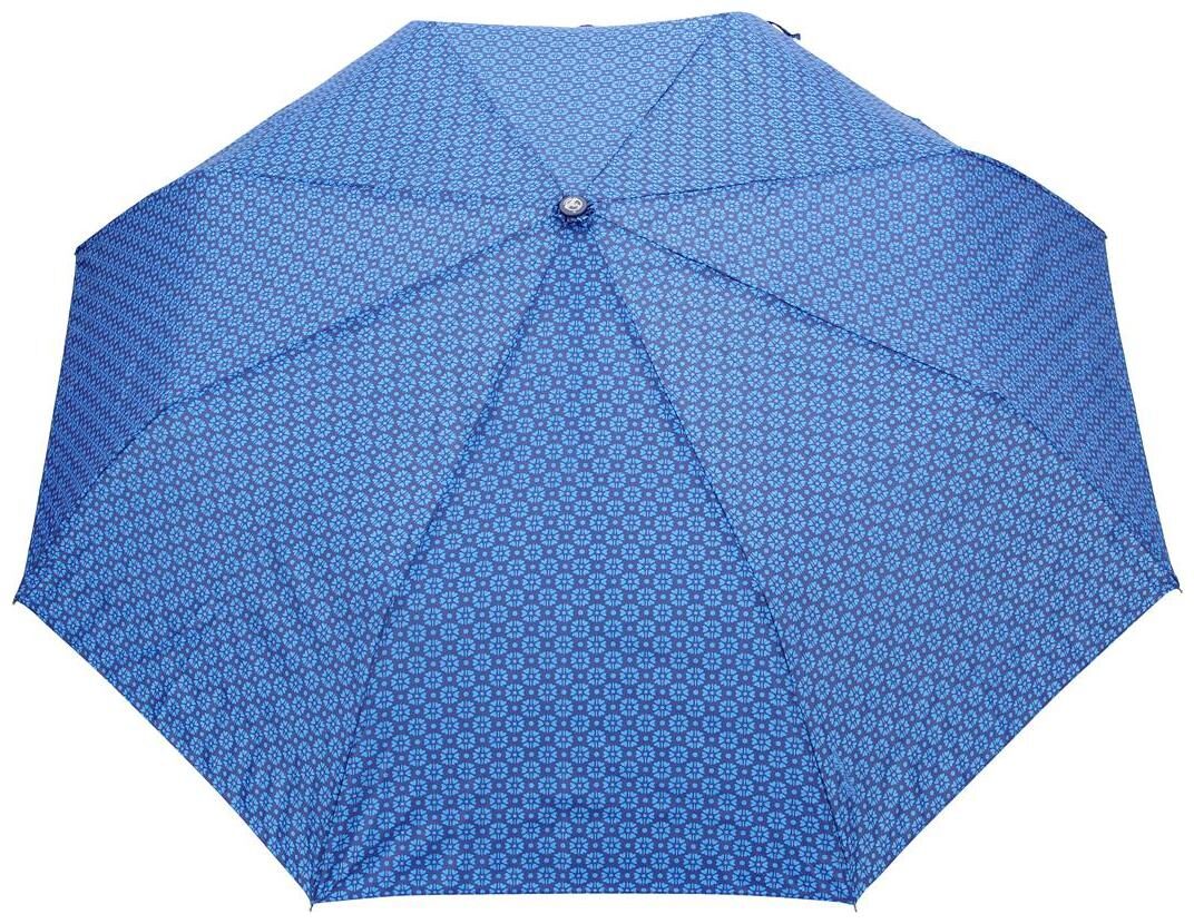 

FabSeasons Blue Printed 3 fold fancy Automatic Umbrella for Rains Summer All Year Use
