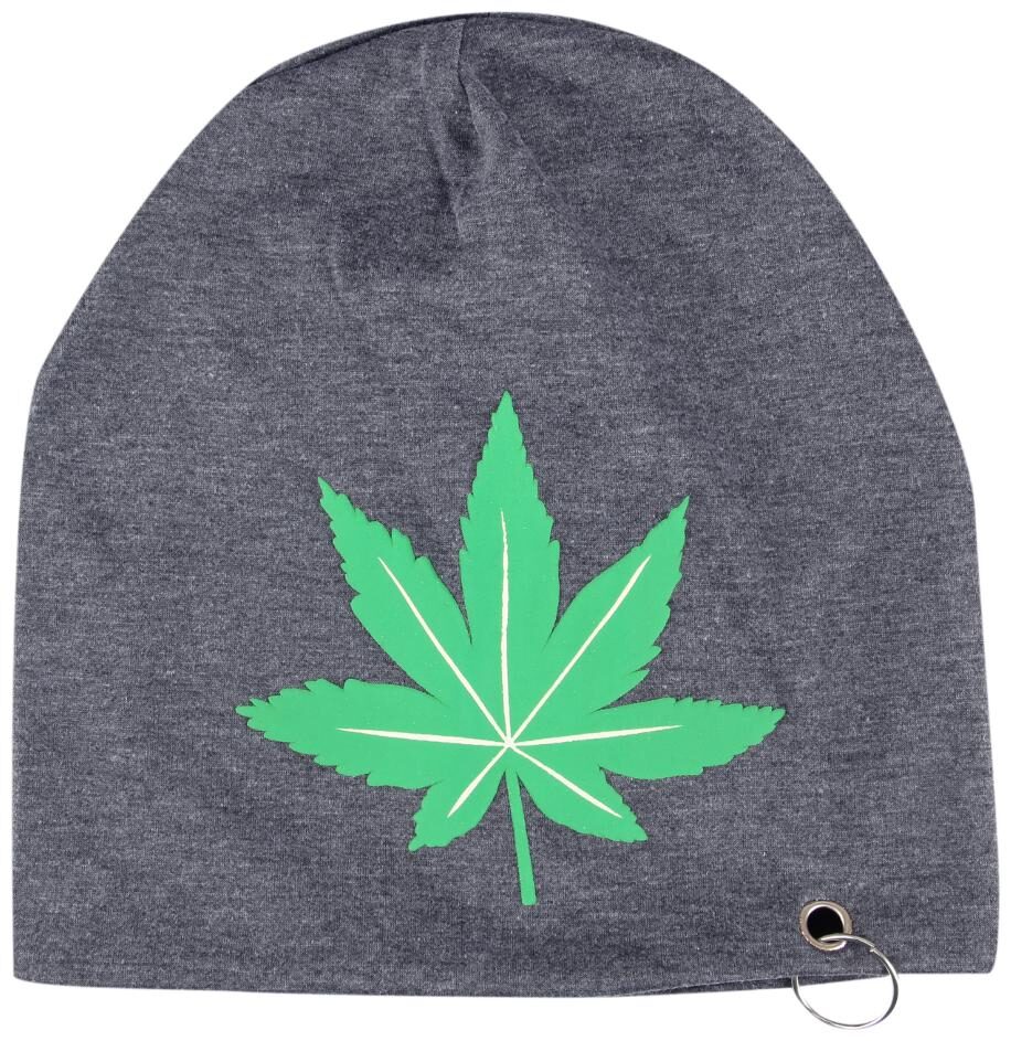 

Fabseasons Charcoal Grey Cotton Slouchy Beanie Cap