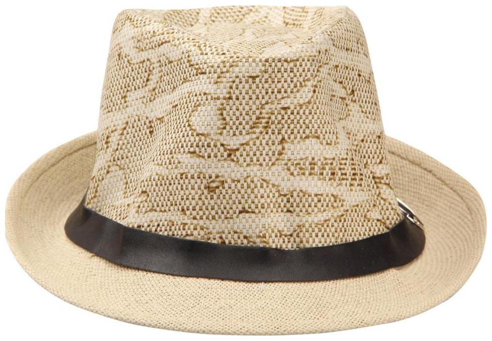 

FabSeasons Casual Self Design Fedora Hat