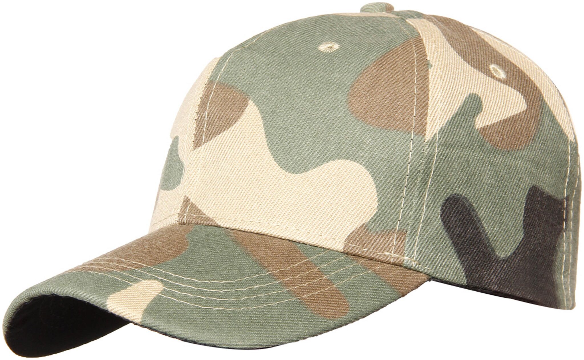 

FabSeasons Camouflage Cotton Unisex Free Size with Adjustable Buckle Baseball Summer Cap Hat