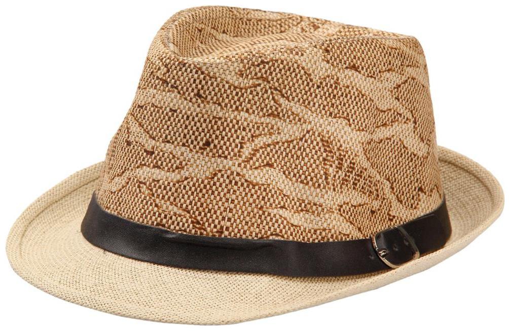 

FabSeasons Casual Self Design Fedora Hat