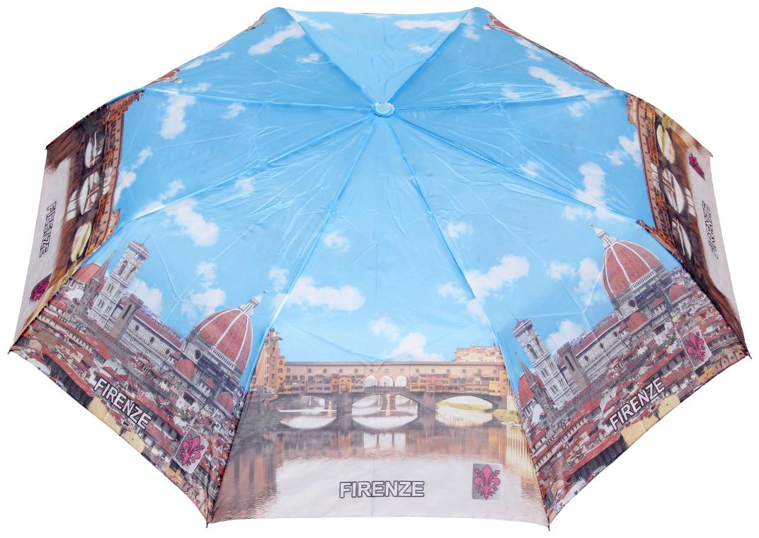 

FabSeasons Firenze Printed 3 fold Umbrella for Rains and all Seasons