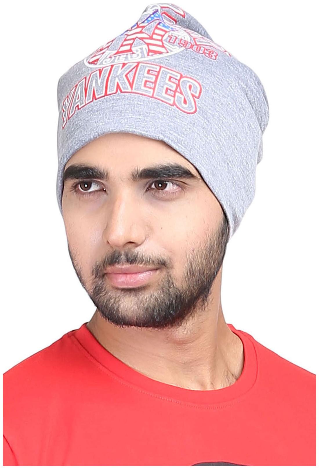 

Fabseasons Grey Cotton Headwrap