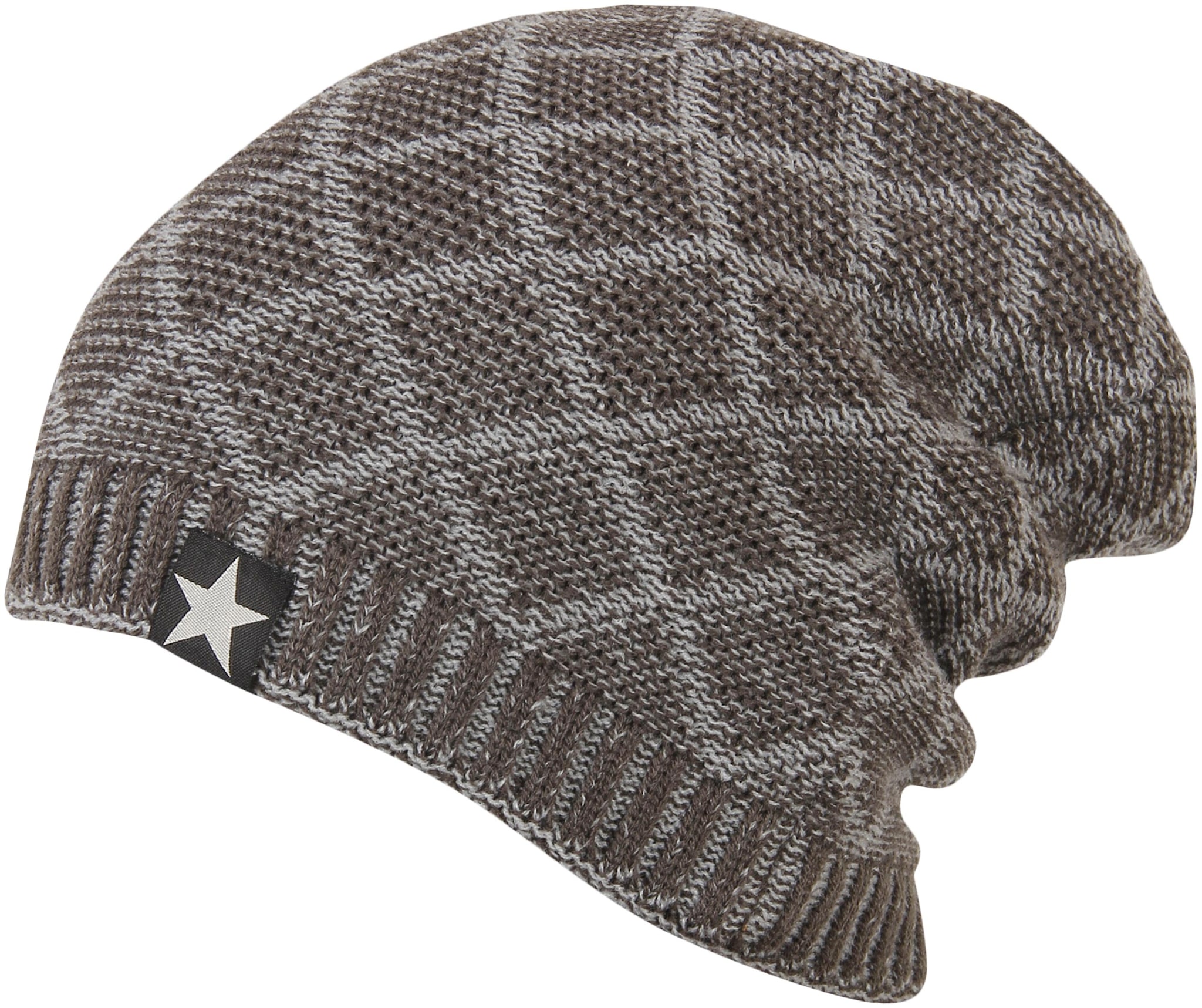 

FabSeasons Grey Woolen Winter Beanie Cap with Faux Fur Lining on the inside