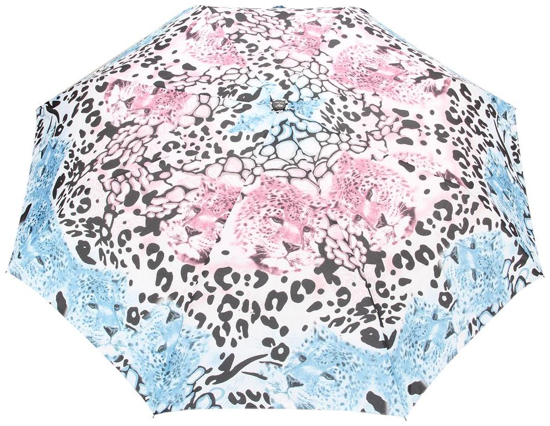 

FabSeasons Leopard Digital Printed 3 fold fancy Automatic Umbrella for Rains Summer All Year Use