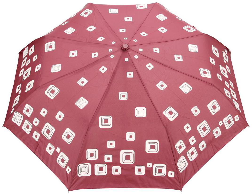 

FabSeasons Maroon Unisex Graphic Printed 3 fold Fancy Automatic Umbrella for Rains Summer All Year Use