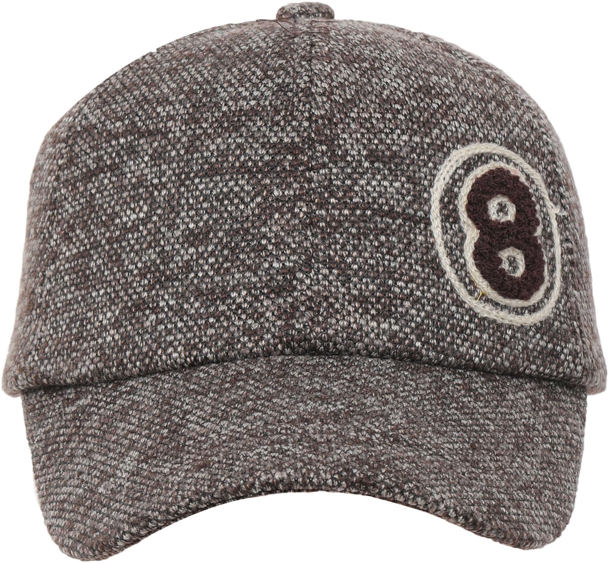 

FabSeasons Self Designed Brown unisex Baseball Cap Hat with Adjustable Buckle